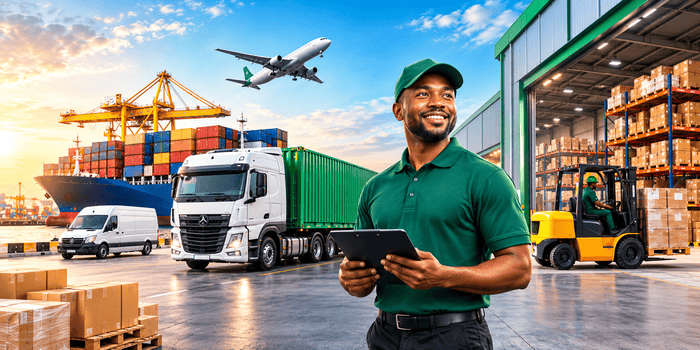Our modern warehouse and logistics operations